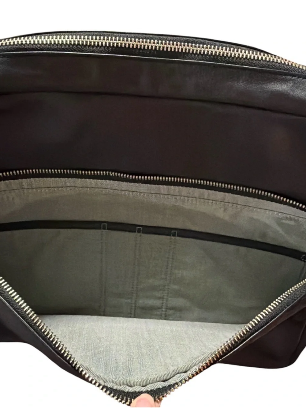 Jack Spade compact leather